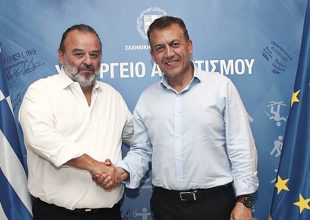 Ο Ηλιόπουλος συναντήθηκε με τον Υπουργό Αθλητισμού
