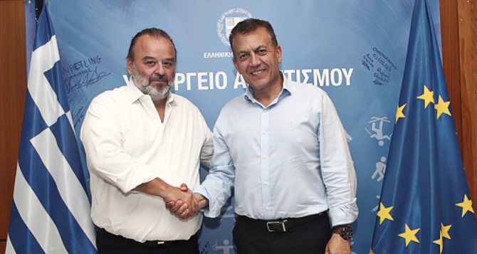 Ο Ηλιόπουλος συναντήθηκε με τον Υπουργό Αθλητισμού