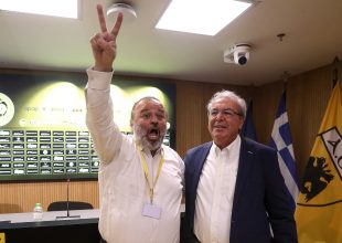 Ξέσπασμα Ηλιόπουλου στη συνέντευξη Τύπου: «Ζήτω η ΑΕΚ!» (VIDEO)