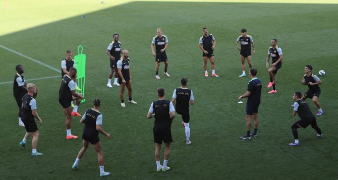 Ολοκληρώθηκε η προπόνηση στα Σπάτα – Θετικά νέα για Γκαρσία
