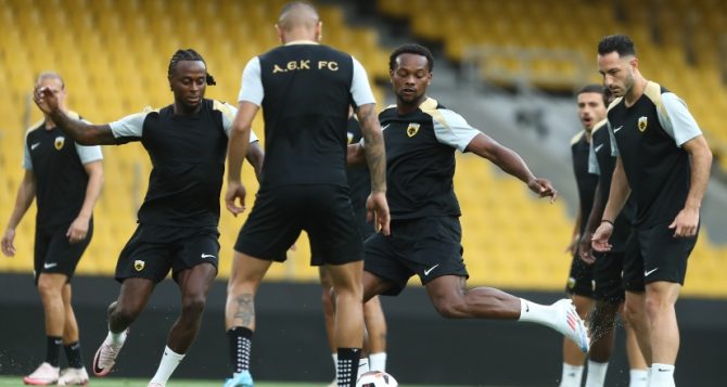 Προπόνηση στην Αγιά Σοφιά – OPAP Arena (VID)