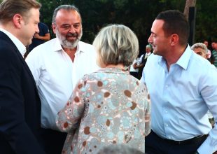 «Παρών» ο Μάριος Ηλιόπουλος στην κλήρωση του πρωταθλήματος (ΦΩΤΟ)