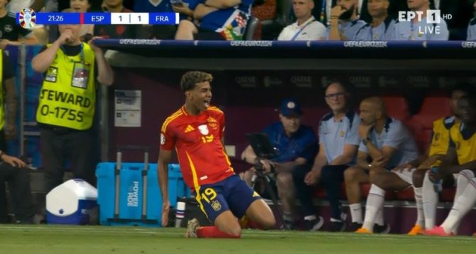 Ισπανία-Γαλλία 1-1: Αριστούργημα από τον «Βενιαμίν» του Euro, Γιαμάλ
