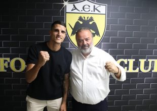 Το επικό καλωσόρισμα του Ηλιόπουλου στον Λαμέλα με «που ‘σαι ρε Έρικ» και «vamos por duelos» (pics+vid)