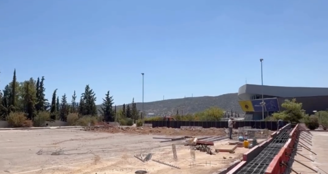Τρέχουν οι διαδικασίες κατασκευής των γηπέδων της AEK BC Academy (VID)