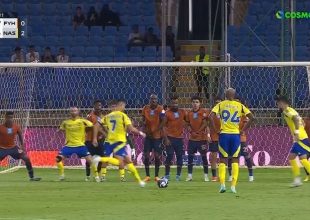 Ο Κριστιάνο Ρονάλντο πέτυχε το 899ο γκολ της καριέρας του με απευθείας εκτέλεση φάουλ!