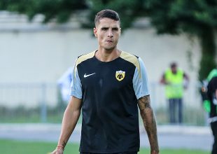 Ο Λαμέλα ευχήθηκε στον Μάνταλο καθ’ οδόν για Λιβαδειά (ΦΩΤΟ)