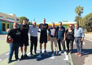 Επίσκεψη σε νηπιαγωγείο από αθλητές της AEK Betsson BC (PICS)