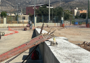 Προχωρούν οι εργασίες για τα βοηθητικά γήπεδα στα Λιόσια (ΦΩΤΟ-VID)