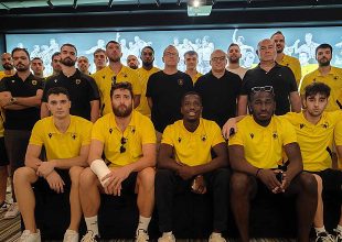 Οι άνδρες του χάντμπολ στα μουσεία της «OPAP Arena» (pics+vid)