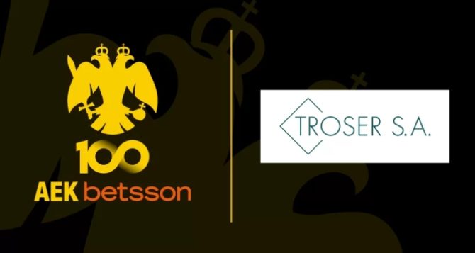 ΑΕΚ Βetsson: Νέα συνεργασία με την TROSER A.E.