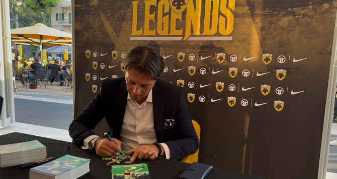 The Legends: Πανικός στη μπουτίκ της ΑΕΚ για τον Χάρη Κοπιτσή (VID)