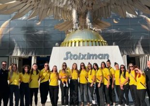 Επίσκεψη της γυναικείας ομάδας χάντμπολ στο Μουσείο της ΑΕΚ (PHOTO)