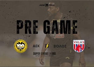 AEK1924 TV: PRE GAME ΑΕΚ – Βόλος