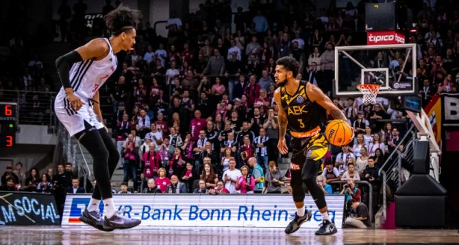 Μαθαίνει αντίπαλο η ΑΕΚ Betsson για τους «8» του BCL
