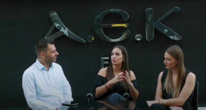 Η συνέντευξη των Μαρία Παύλου και Έρικα Ζενέλι στο κανάλι της Ερασιτεχνικής ΑΕΚ (video)