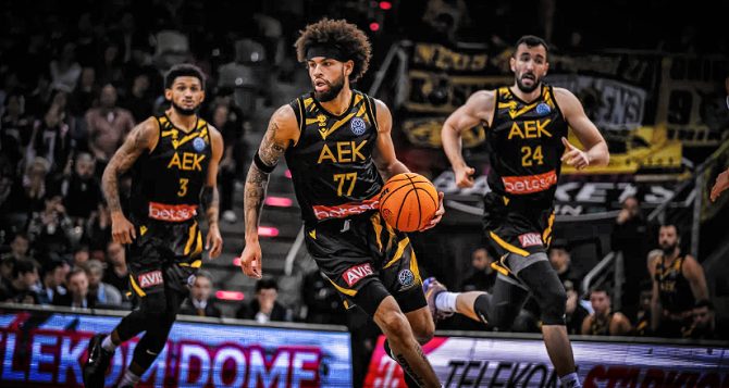 LIVE: VEF Riga – ΑΕΚ Betsson