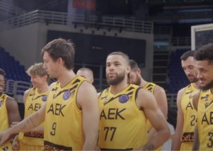 AEK Betsson: Η παρακάμερα της επίσημης φωτογράφισης (VIDEO)