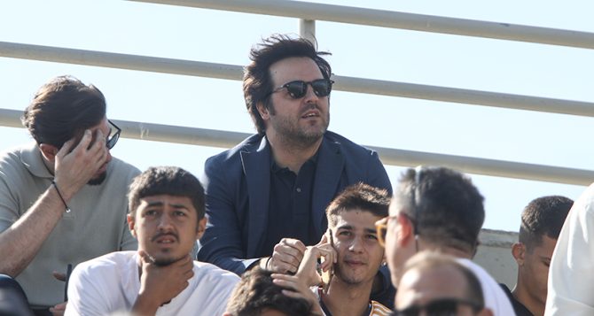 Παρακολούθησε το Ελλάδα – Ιρλανδία ο Ριμπάλτα