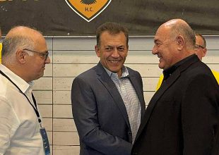 Ο Βρούτσης στο «Γ. Κασιμάτης» για την ΑΕΚ (pics)