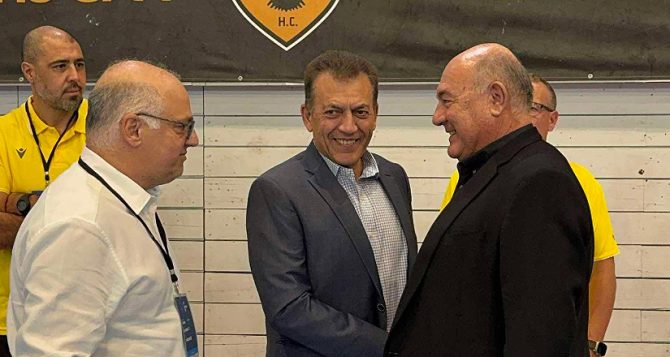 Ο Βρούτσης στο «Γ. Κασιμάτης» για την ΑΕΚ (pics)