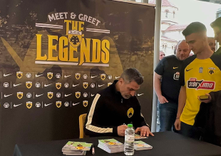 The Legends: Χαμός έξω απ’ την μπουτίκ της OPAP Arena για τον Άκη Ζήκο (ΦΩΤΟ-VID)