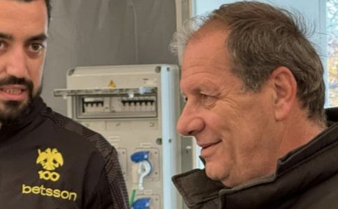 Δίπλα στην ομάδα για την αναμέτρηση με την Τόφας ο Αγγελόπουλος