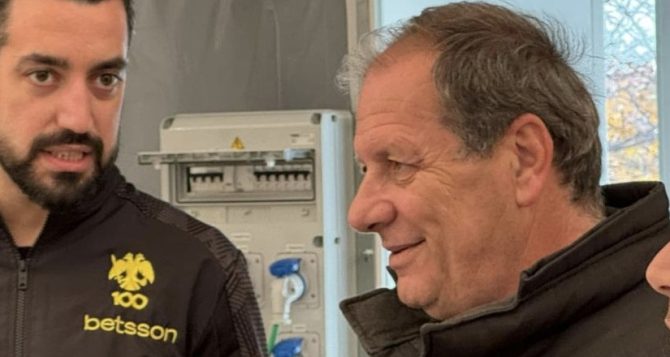 Ξανά παρών στα Λιόσια ο Αγγελόπουλος, για το AEK BC ACADEMY SPORTS CENTER