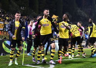 Έτσι έφυγε με το διπλό από τη Λαμία η ΑΕΚ (HIGHLIGHTS)