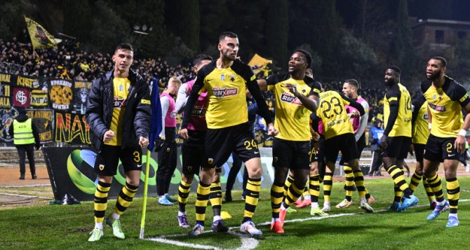 Έτσι έφυγε με το διπλό από τη Λαμία η ΑΕΚ (HIGHLIGHTS)