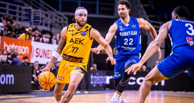 LIVE: Μακάμπι Ραμάτ Γκαν – AEK Betsson