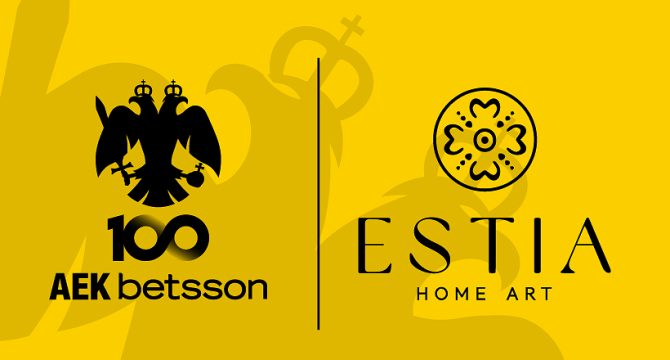 Συνεχίζουν μαζί AEK Betsson – Estia Home Art