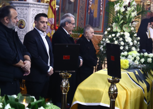 Φωτογραφίες απ’ την κηδεία του Ανδρέα Σταματιάδη