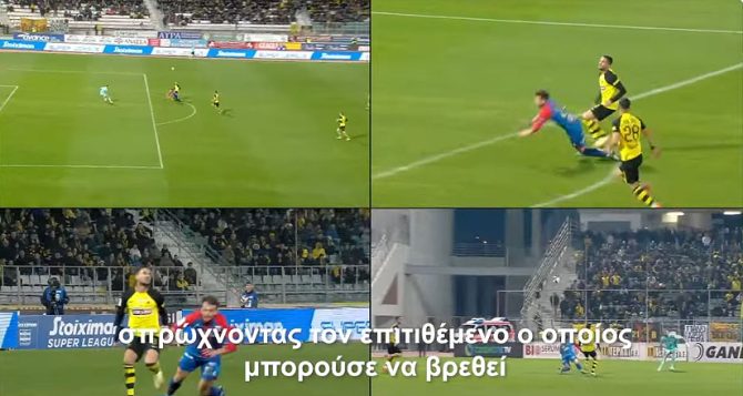 Ο Λανουά «βλέπει» κόκκινη στο θέατρο του Λάμπρου (VIDEO)