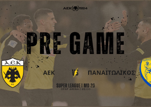 AEK1924 TV: PRE GAME ΑΕΚ – Παναιτωλικός