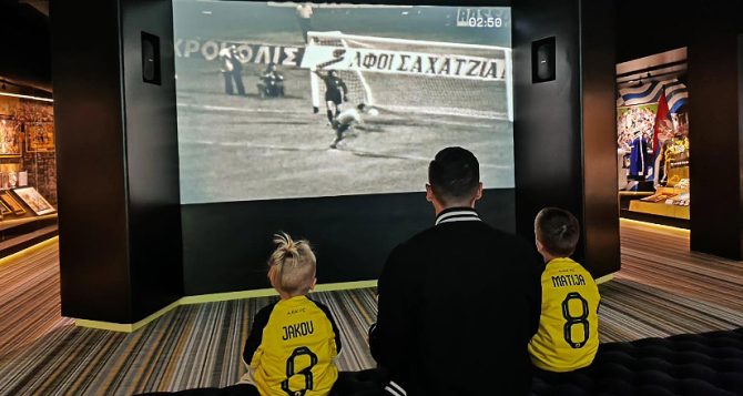 Στο Μουσείο της ΑΕΚ ο Γκατσίνοβιτς (pics)