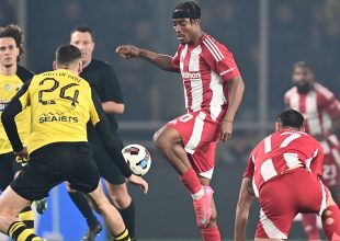 Η ενδεκάδα του Ολυμπιακού απέναντι στην ΑΕΚ (ΦΩΤΟ)