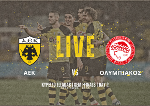 LIVE AUDIO STREAM: ΑΕΚ – Ολυμπιακός