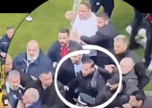 Η στιγμή που οι «μπράβοι» κάνουν ντου στους παίκτες της ΑΕΚ (VID)