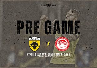 AEK1924 TV: PRE GAME ΑΕΚ – Ολυμπιακός