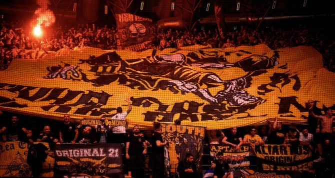 Εκπληκτική ατμόσφαιρα από τους Ενωσίτες στην κατάμεστη Sunel Arena (ΦΩΤΟ)