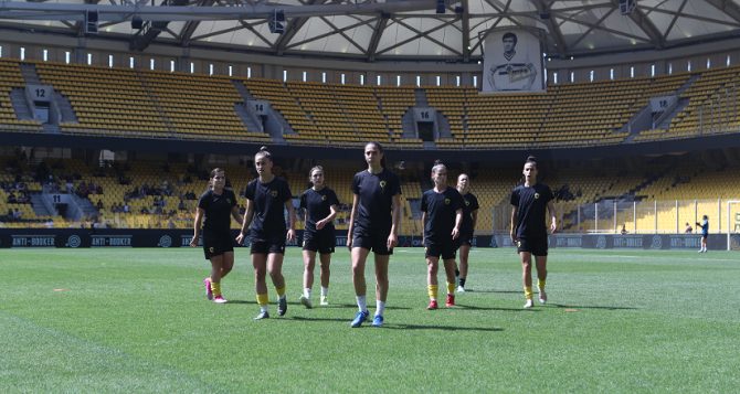 Πάτησαν στην «OPAP Arena» οι Κοριτσάρες της ΑΕΚ (VIDEO)