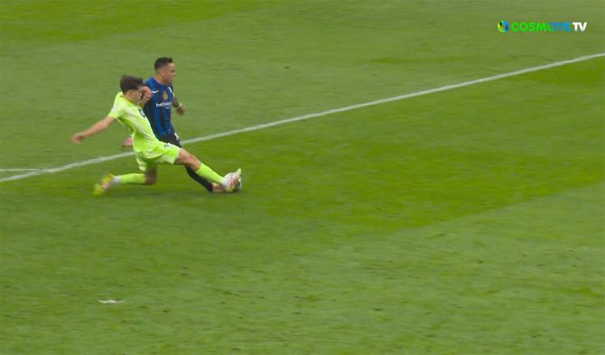 Μετά από χρήση VAR, η Ίντερ κάνει το 2-0 (VID)