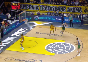Απίθανο καλάθι του Καλινόφσκι (VID)