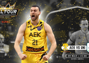 LIVE: AEK Betsson – Ουνικάχα Μάλαγα