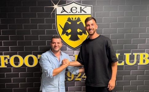 Νέο συμβόλαιο με την ΑΕΚ ο Αγγελόπουλος ως το 2027