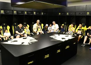 Τα παιδιά του Sensory Room ξεναγήθηκαν στην «OPAP Arena» (VIDEO+PICS)