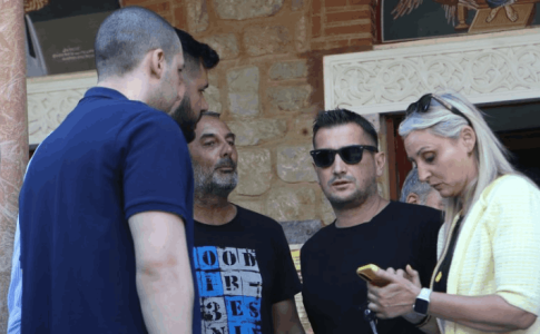 Εκπροσώπησαν την ΠΑΕ στο μνημόσυνο οι Αντώνης Ηλιόπουλος και Παντερμαλής (ΦΩΤΟ)