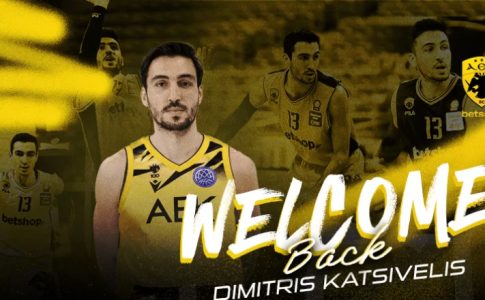ΕΠΙΣΗΜΟ: Παίκτης της ΑΕΚ Betsson ο Κατσίβελης (ΦΩΤΟ)