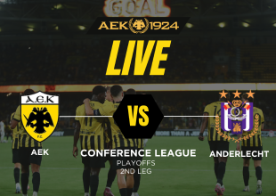 LIVE AUDIO STREAM: ΑΕΚ – Άντερλεχτ